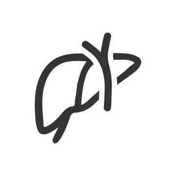 Liver Icon Stock Illustration
