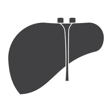 Liver Vector Icon Stock Illustration
