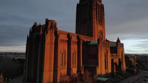 Liverpool cathedral Stock-Footage 235909395