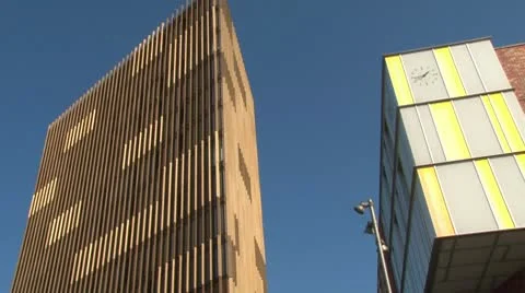 Liverpool City Centre Stock Footage 8953667