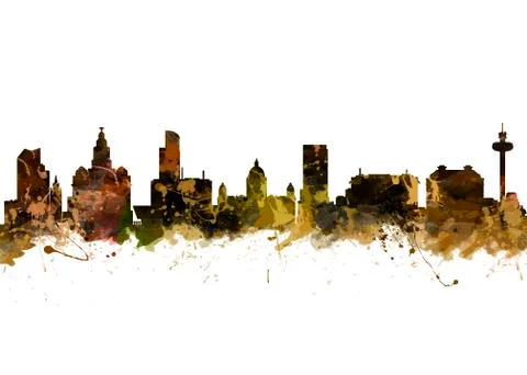 Liverpool Stock Illustration