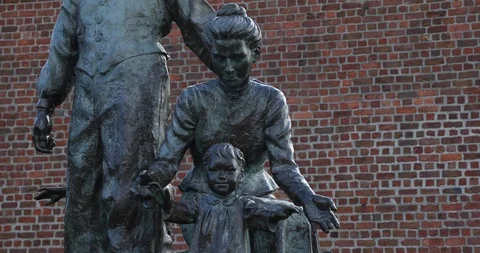 Liverpool monument Video stock 101490365