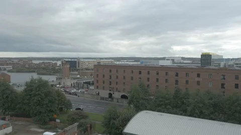 Liverpool Wapping Dock Stock Footage 102431857