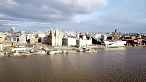Liverpool Waterfront Stock Footage 234741496
