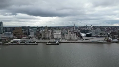 Liverpool Waterfront Stock Footage 247070232