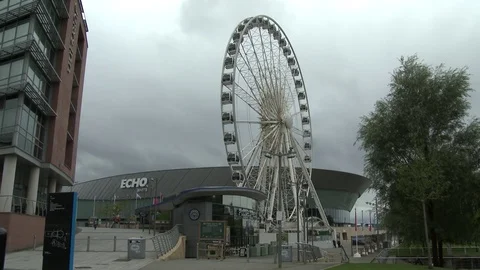 Liverpool Wheel Stock Footage 79734016