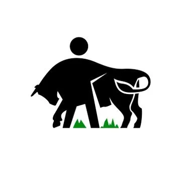 Livestock vector sign Stock Illustration