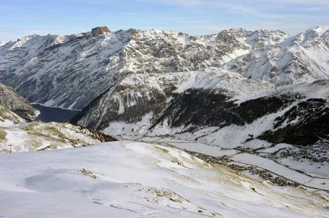 Livigno Foto stock