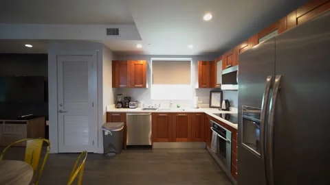 Living Area Kitchen Video stock 288227602