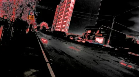 Living on the dark side Stock-Footage 47190438