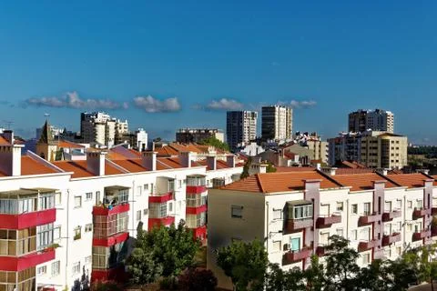 Living district Foto stock