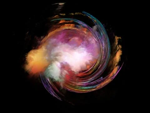 The Living Elements Illustrazione stock