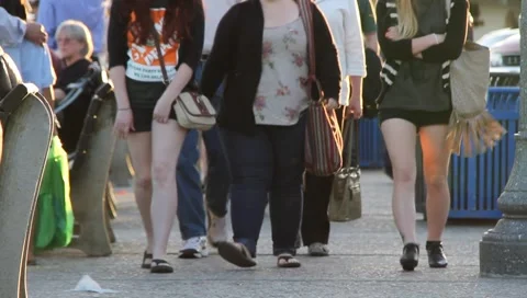 Living with Obesity Stock Footage