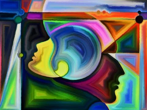 The Living Perception Stock Illustration