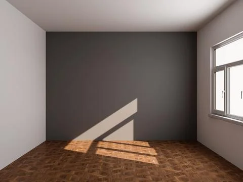 Living room 3d render Stock Illustration