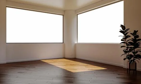 Living room 3d render Stock Illustration