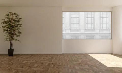 Living room 3d render Illustrazione stock