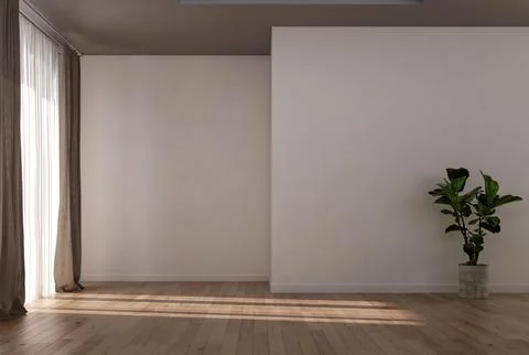 Living room 3d render Stock Illustration