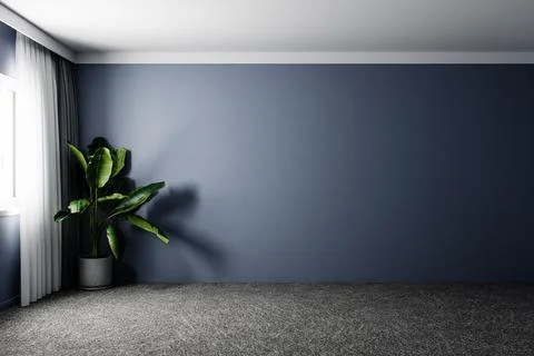 Living room 3d render Stock Illustration