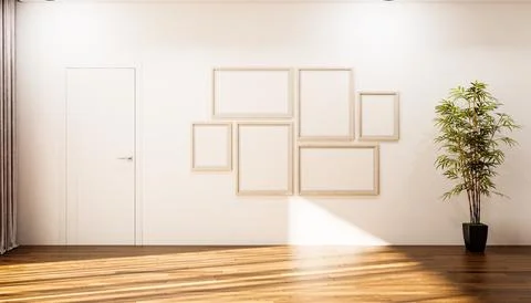 Living room 3d render Stock Illustration