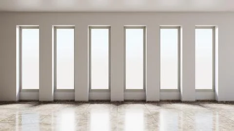 Living room 3d render Stock Illustration