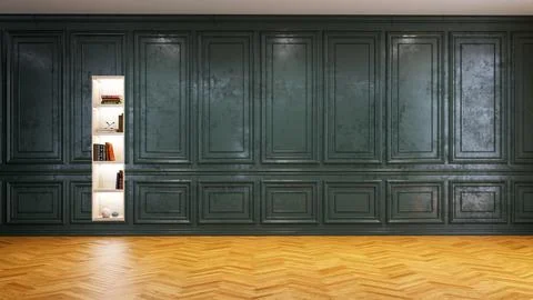 Living room 3d render Stock Illustration
