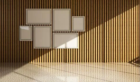 Living room 3d render Stock Illustration