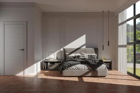 Living room 3d render Illustrazione stock