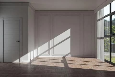 Living room 3d render Stock Illustration