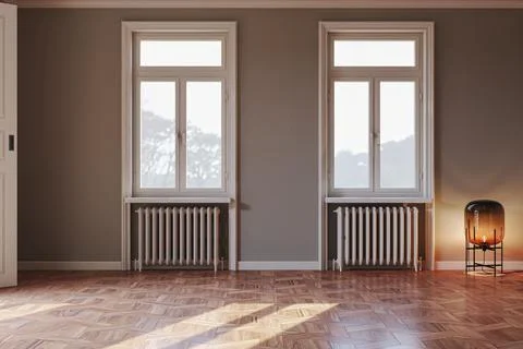 Living room 3d render Stock Illustration