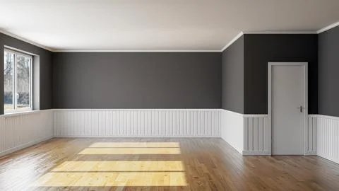 Living room 3d render Illustrazione stock