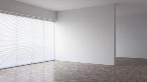 Living room 3d render Stock Illustration