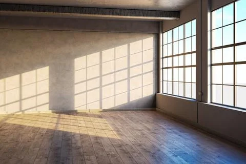 Living room 3d render Stock Illustration