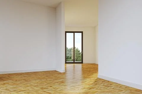 Living room 3d render Stock Illustration