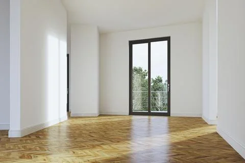 Living room 3d render Stock Illustration