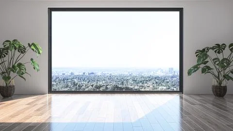 Living room 3d render Stock Illustration