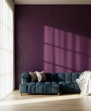 Living room 3d render Stock Illustration