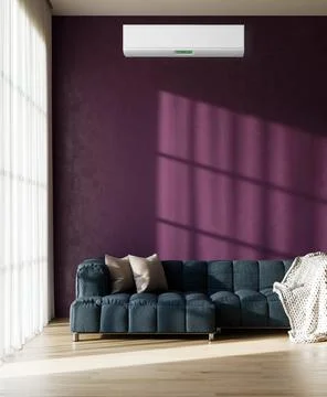 Living room 3d render Stock Illustration