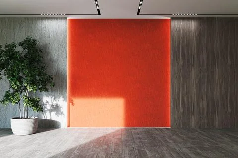 Living room 3d render Stock Illustration