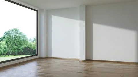 Living room 3d render Stock Illustration