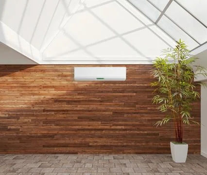 Living room 3d render Stock Illustration