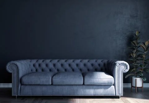 Living room 3d render Illustrazione stock