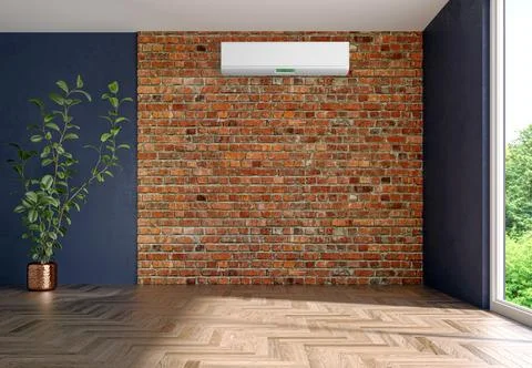 Living room 3d render Illustrazione stock