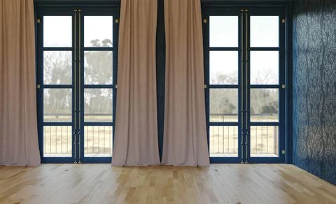 Living room 3d render Illustrazione stock