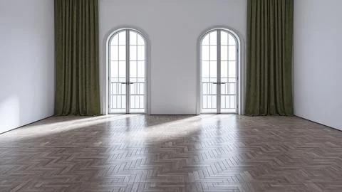 Living room 3d render Stock Illustration