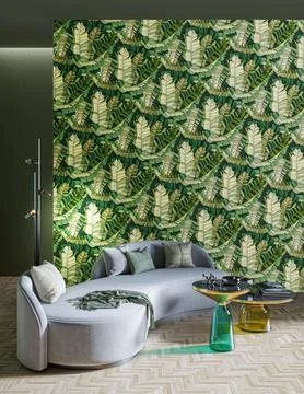 Living room 3d render Stock Illustration