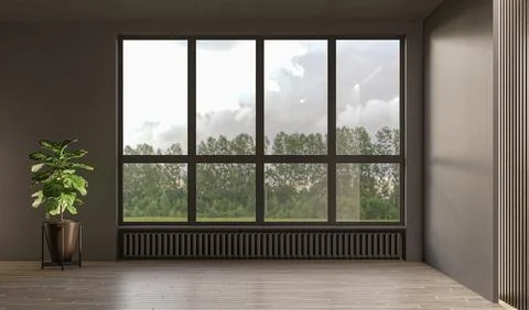 Living room 3d render Stock Illustration