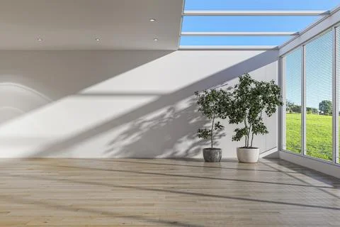 Living room 3d render Stock Illustration