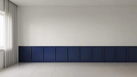 Living room 3d render Stock Illustration