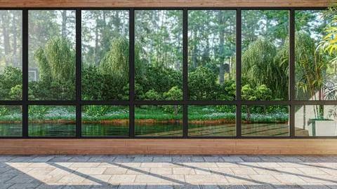 Living room 3d render Illustrazione stock